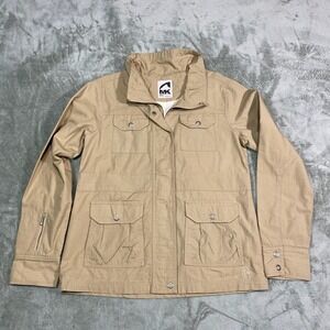Mountain Khakis‎ Utility Jacket Safari Style Full Zip Lightweight Tan Medium